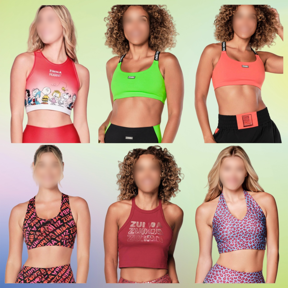 ZW桑巴健身运动休闲服瑜伽舞蹈胸衣上衣锻炼 403 423 485 513 622