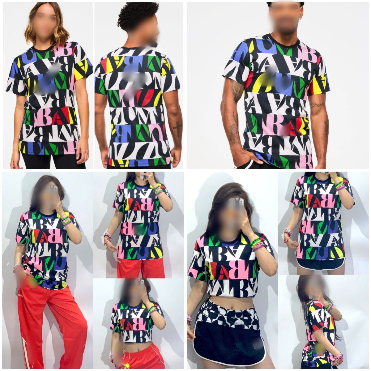 ZW Haus 2025健身服运动服休闲舞蹈短袖男女上衣  299