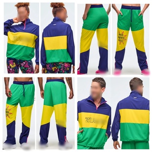 640 速干长裤 982 热销ZW健身服现货健身服瑜伽健身印花薄款 新款