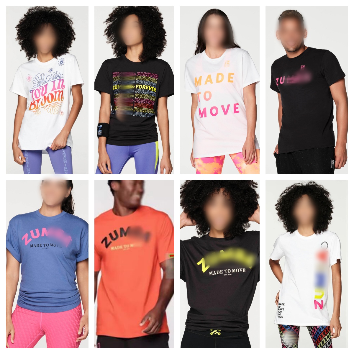尊巴运动休闲短袖健身服zumba