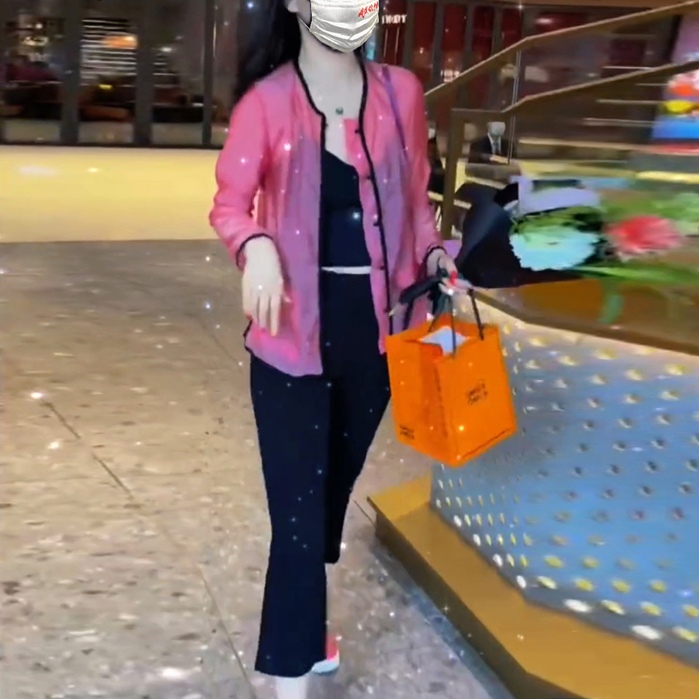 洋气防晒衣外套时髦休闲裤子