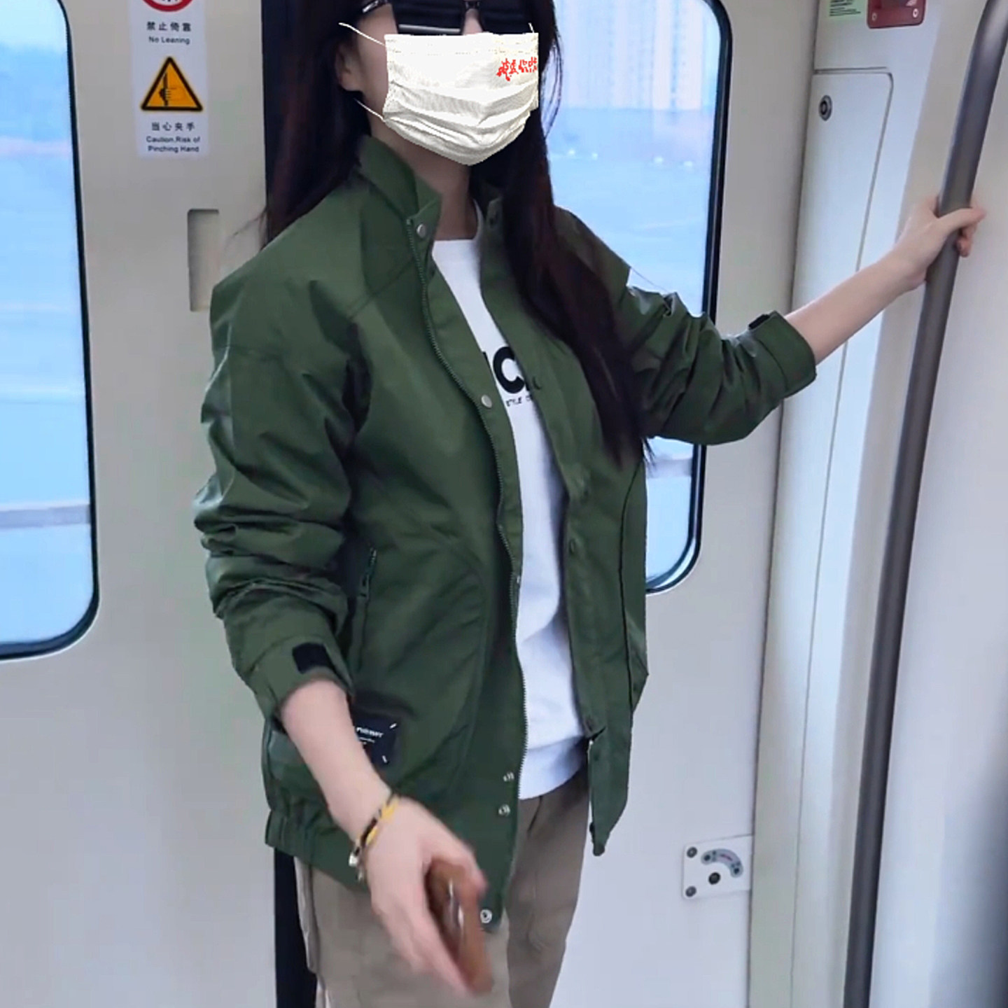 春秋男立领防风工装户外棉衣