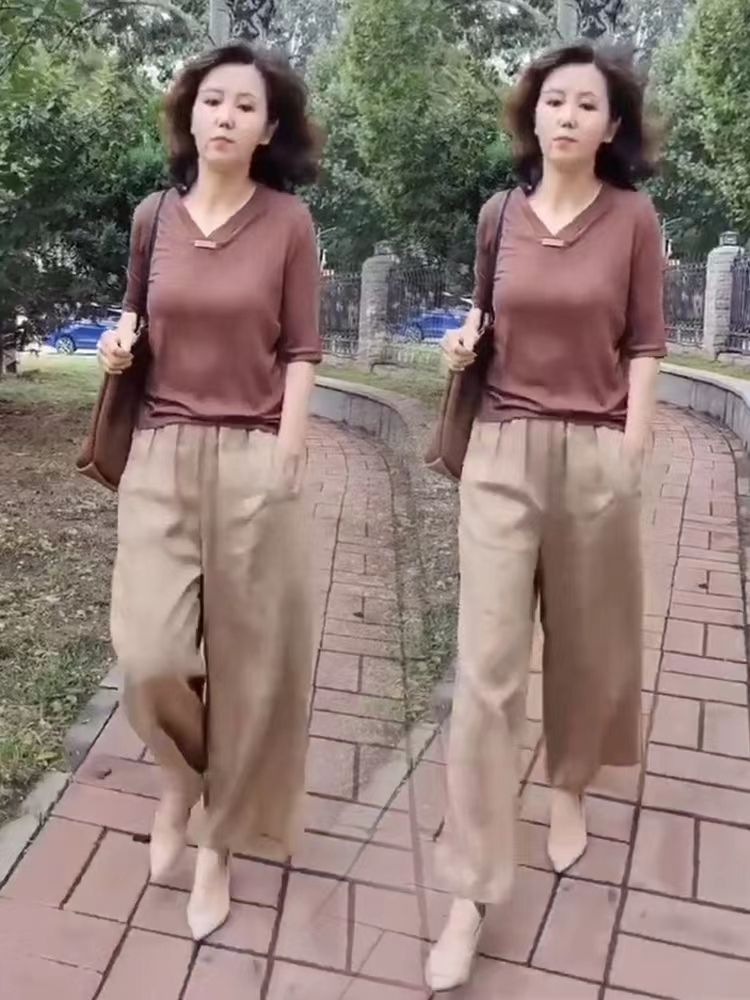 网红同款减龄气质T恤2021秋季