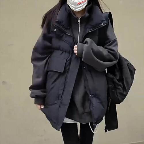 宽松洋气小众秋冬羽绒棉马甲百搭