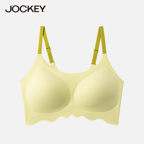 jockey简约无钢圈聚拢文胸