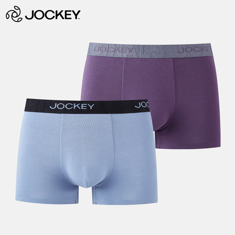 jockey莫代尔抗菌青年中腰平角裤