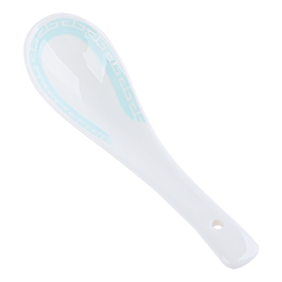 骨瓷家用小马戈可爱小汤勺调羹宝宝饭勺长柄喝汤勺粥勺釉下彩餐具