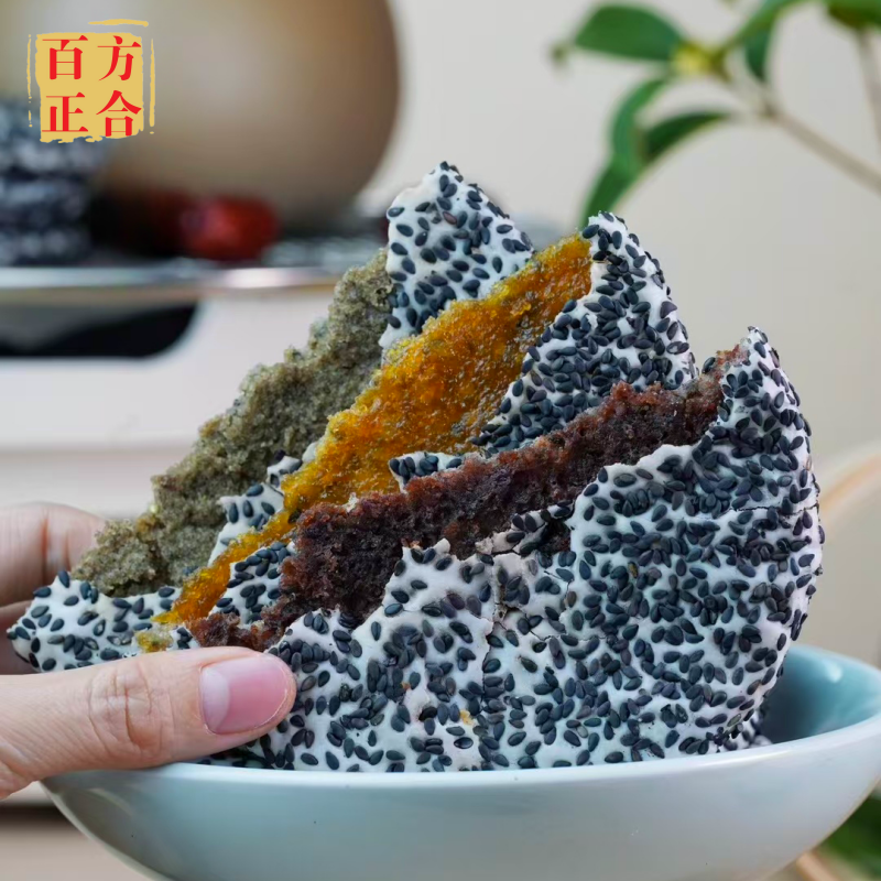 横州百合正合芝麻饼传统香酥薄脆