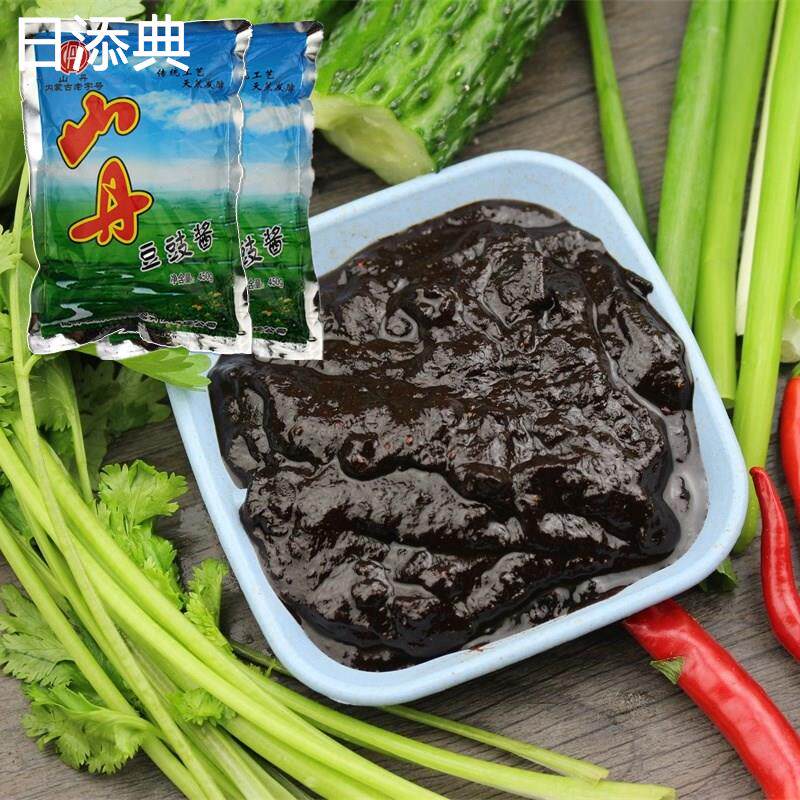 山丹豆豉酱450g内蒙古赤峰特产豆瓣酱大豆调味酱蘸酱菜炒菜炖鱼肉