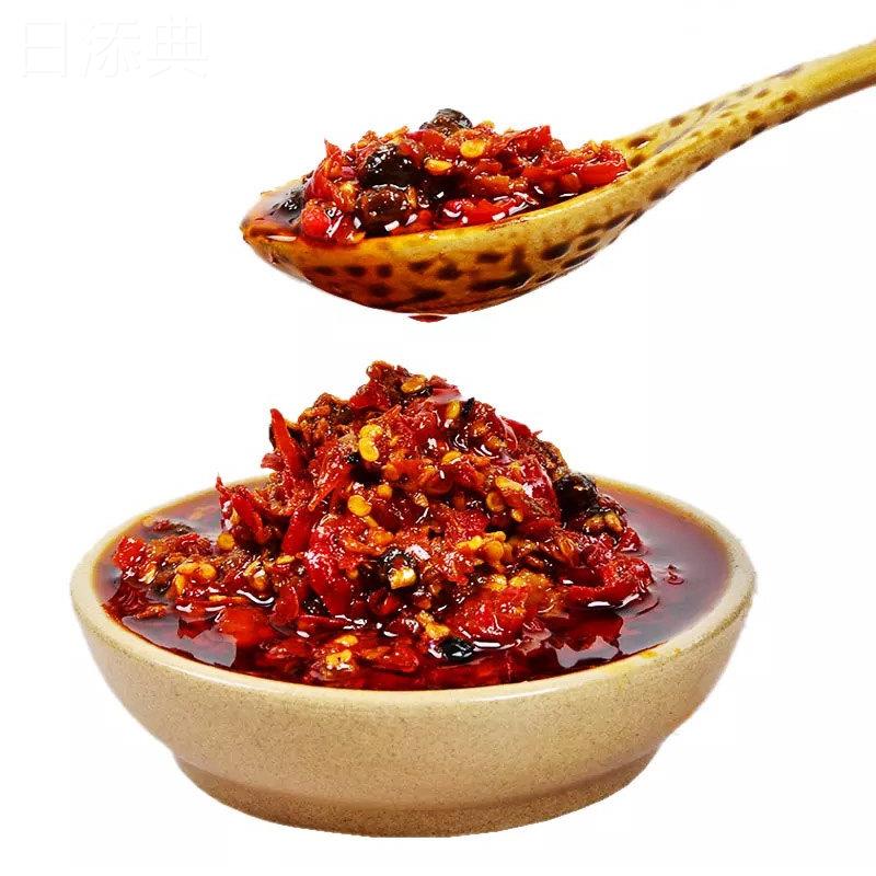 德雨特辣王280gX4瓶辣椒酱拌饭拌面豆豉辣椒酱湖南拌饭酱开胃拌菜
