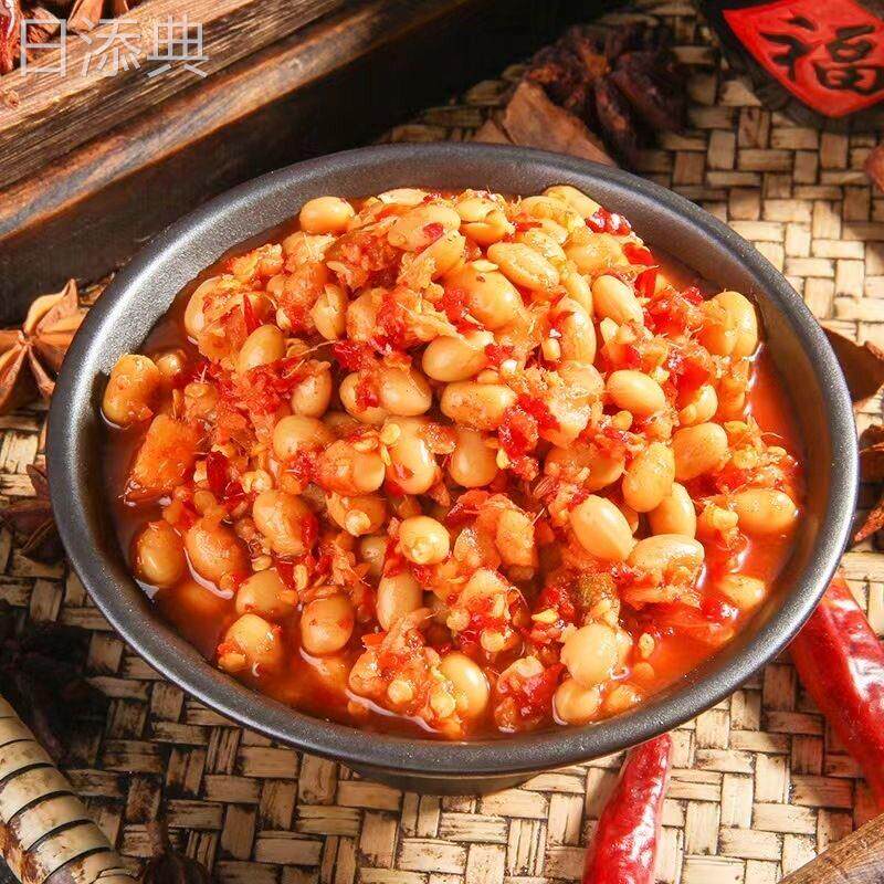 渝北特产乡媳妇姜豆豉四川重庆风味水豆豉黄豆辣椒酱佐餐拌饭酱