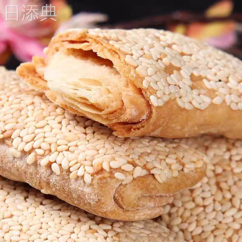 南通特产西亭脆饼礼盒装720g春节送礼芝麻手工老式芝麻脆饼零食