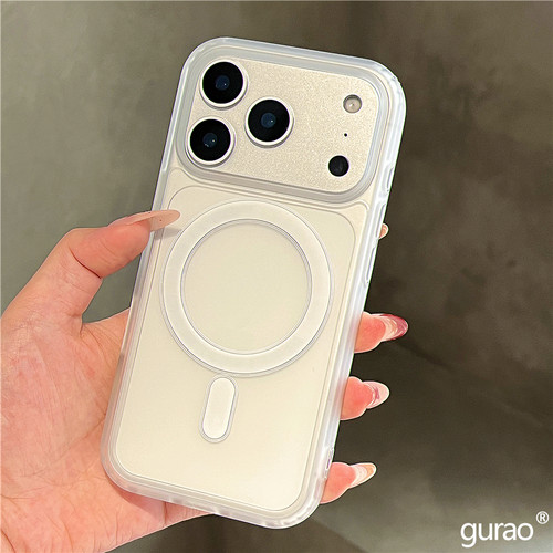 极简纯色商务磁吸适用苹果17promax手机壳iphone16新款外壳15磨砂肤感17pro防摔16pro保护套14不撞款13男女款