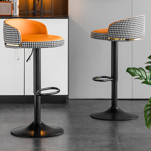 品昂简约升降旋转吧台椅三级气杆