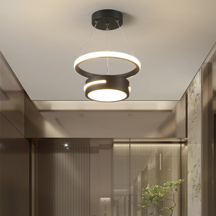 通道吊灯走廊灯现代极简主义餐厅门厅入口灯通道吊灯创意阳台小吊