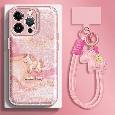 丝绸小马适用oppo a6/5Pro手机壳OPPO少女a97/58新年K14TURBOPRO金属漆气垫一加14/111+ace6至尊版3/2v保护套