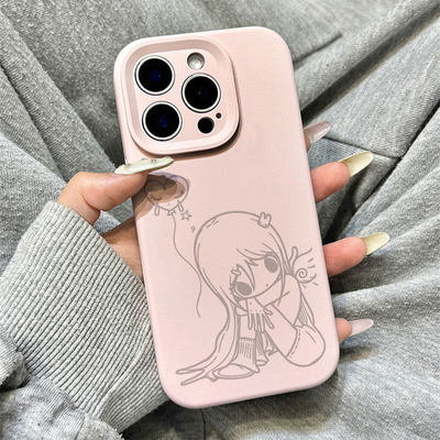野有上秋女孩适用华为Mate70Pro+手机壳HUAWEI魅马特60/50臻品液态硅胶PURA90/80/70ultra新款高级小清新套
