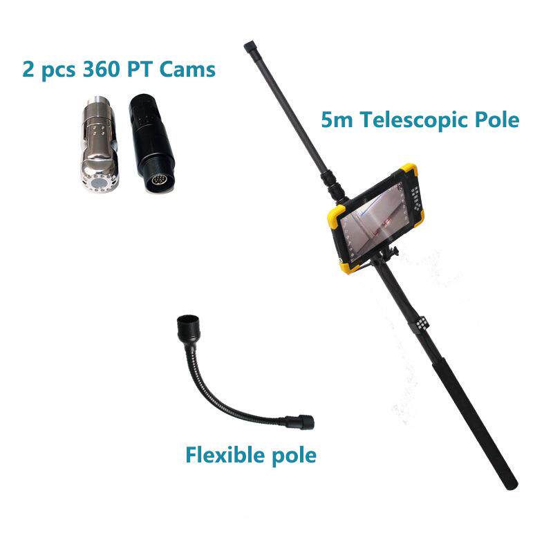 万米10寸 K5 500碳纤维伸缩杆生命探测4仪 蛇眼防LD360-4k水红外