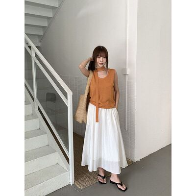 MMCDITION冰丝针织衫女装夏季薄