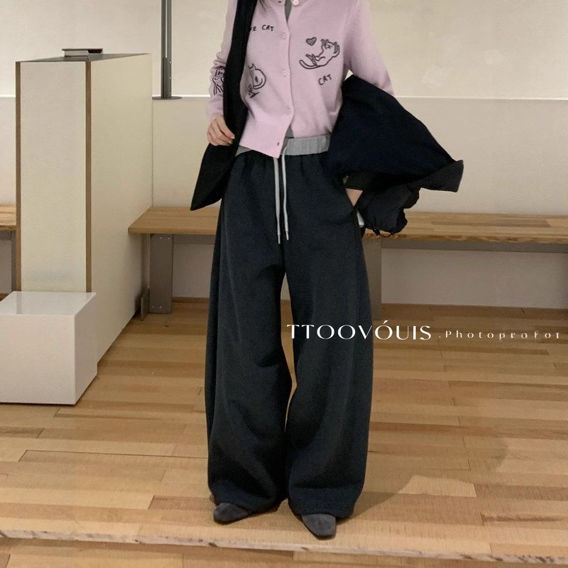 新款2389松紧TTOOVOUIS冬季阔