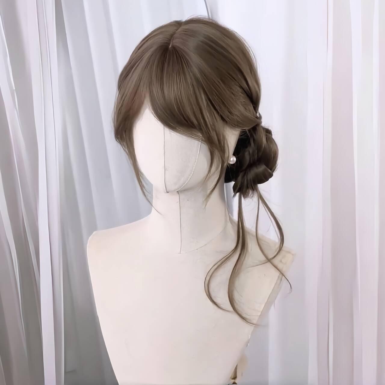 【淡顏佳人】假發女長卷發日系