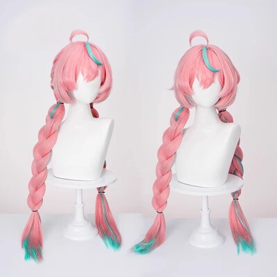 原神瓦雷莎瓦蕾莎cos假发双马尾