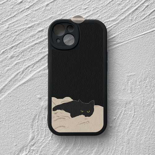 多型号苹果安卓小羊皮精孔简约