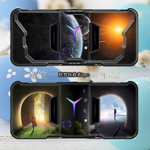 适用于联想拯救者2pro手机壳皮纹联想y90防摔个性来图定制电竞手机5g保护壳半包硬壳设计简约创意男女潮款