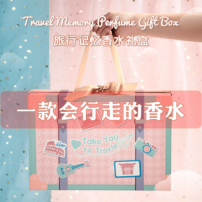 生日礼物女生闺蜜送女友朋友姐姐实用的高级感旅行记忆香水礼盒