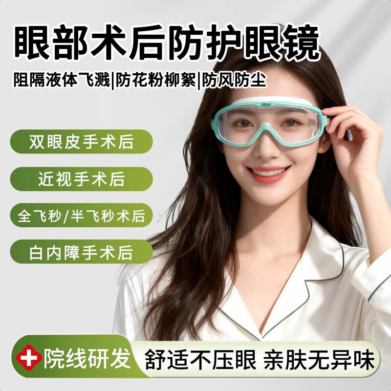 术后护目镜医用全封闭防风灰干眼图片