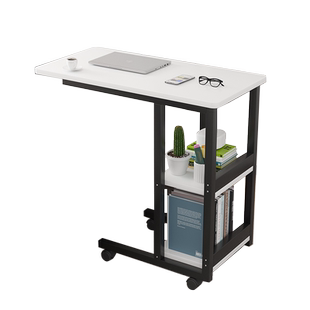 可移动床边桌家用笔记本电脑桌宿舍卧室床上书桌大学生懒人小桌子