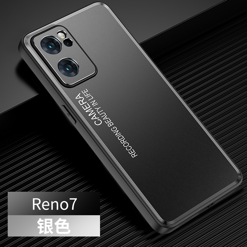 opporeno7金属镜头手机壳