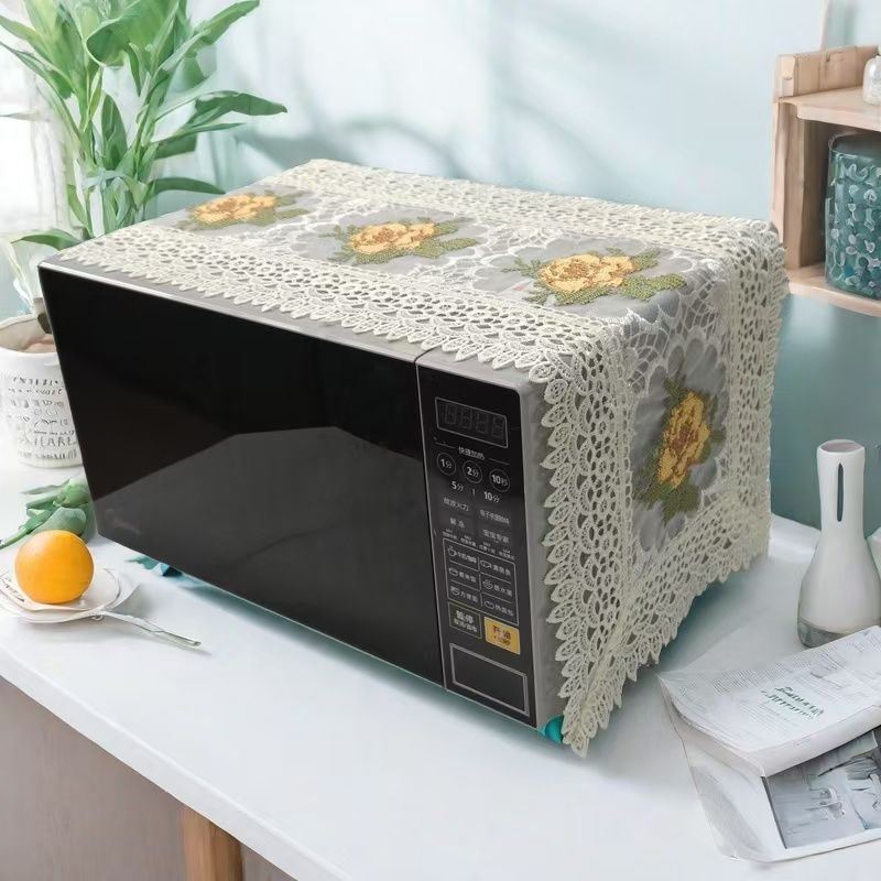 通用欧式微波炉格兰仕防尘盖防烫防尘厨房烤箱防尘长方形家用盖布