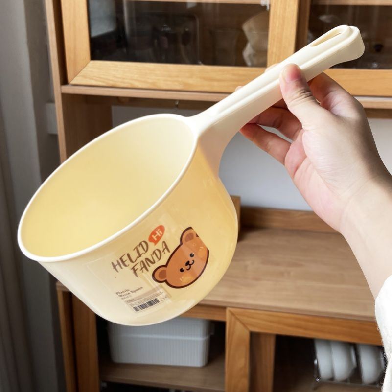 家用厨房水瓢家用加厚塑料泼水勺摔不烂舀水勺儿童洗澡洗头水勺子