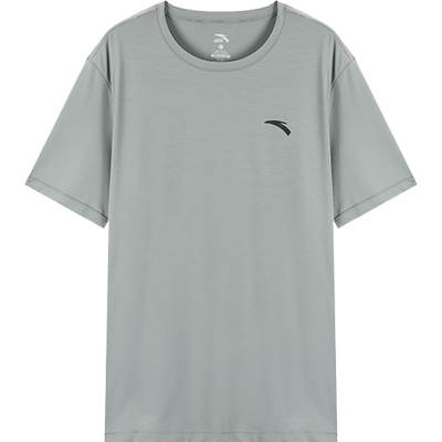 安踏薄款透气短袖T恤宽松速干