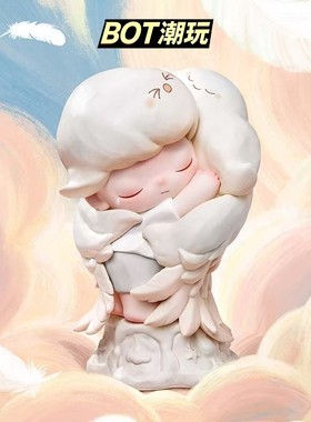 POPMART泡泡玛特DIMOO限定时光系列手办白色盲盒潮玩礼品摆件送人