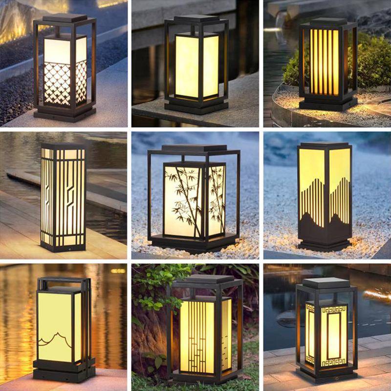 太阳能草坪灯户外庭院灯室外地插装饰灯防水景观灯别墅花园柱头灯