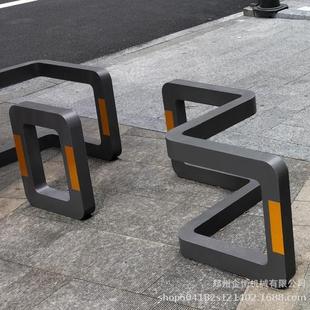 交通隔离桩车挡人车分流护栏可拆卸出入口景区商业街电动车隔离栏