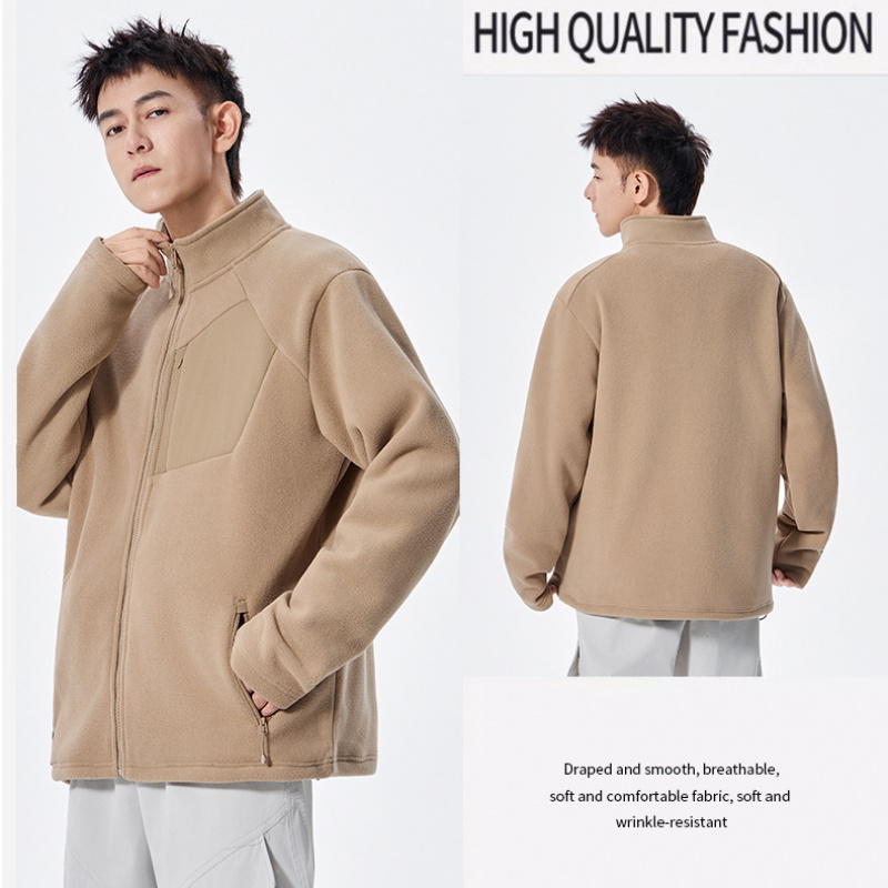 2025新款男款摇粒绒外套