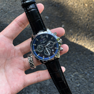 多功能机械手表男品牌正品运动男士高级感男款虫洞概念氚气男生表