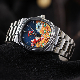 方形高级感机械手表男品牌正品运动男士高端男款2025新款男生男表