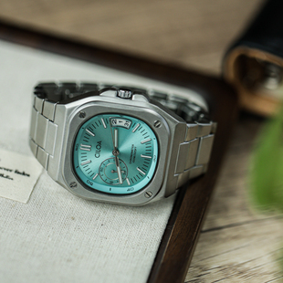 方形机械手表男虫洞概念男士高级感男款品牌正品运动男生氚气男表