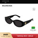 2026新款 开云眼镜巴黎世家BALENCIAGA圆形太阳镜墨镜BB0477SA