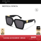 开云眼镜 葆蝶家BOTTEGAVENETA黑超方框防晒太阳镜墨镜BV1198SA