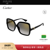 2026新款 开云眼镜卡地亚Cartier大框矩形太阳镜墨镜CT0641S
