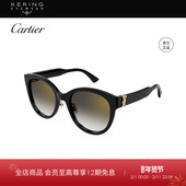 开云眼镜 卡地亚Cartier时尚 猫眼墨镜大框防晒太阳眼镜CT0438SA