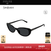 开云眼镜 822 猫眼窄框防晒太阳镜墨镜SL 圣罗兰YSL男女同款 个性