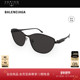 开云眼镜巴黎世家BALENCIAGA男女同款 方框防晒太阳镜墨镜BB0358SK