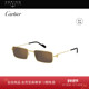 开云眼镜 卡地亚Cartier男女同款 窄框方框防晒太阳镜墨镜CT0501S