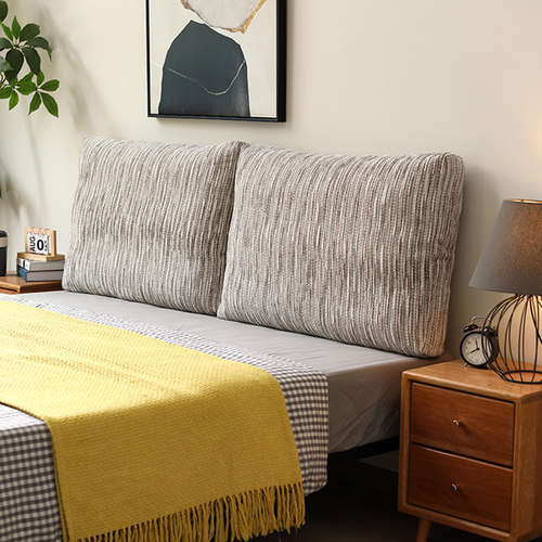 原杉床头软包靠背床上靠枕靠背垫